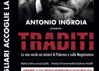 Il 28 novembre a Cagliari arriva Antonio Ingroia