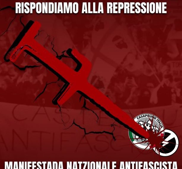 Cagliari, il 7 dicembre corteo antifascista