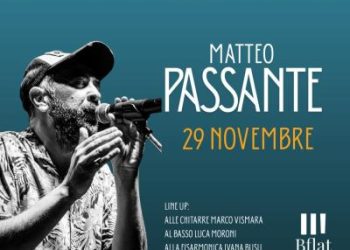 Matteo Passante quartet live al Bflat a fine novembre