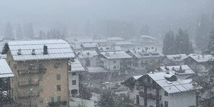 Arriva il primo freddo, fino a 8 gradi sotto la media