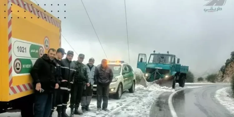 In Algeria arriva il gelo: prime nevicate oltre i 1000 metri