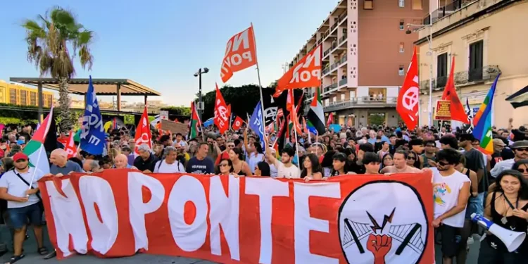 Corteo “No Ponte”, oggi a Messina la manifestazione guidata da Schlein