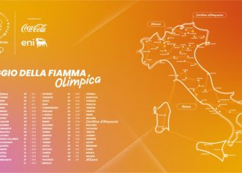 Il viaggio della Fiamma olimpica dei giochi di Milano Cortina 2026 illumina la Sardegna
