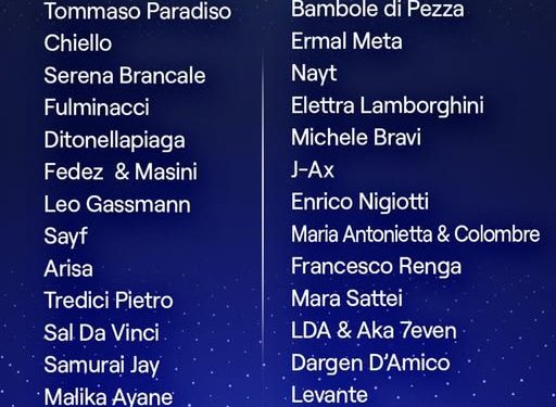 Carlo Conti, ‘tantissimi esordi tra i Big e grande varietà’