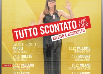 Aurora Leone in tour con lo spettacolo “Tutto scontato –  Rivisto e scorretto”