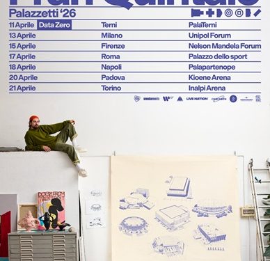 Frah Quintale lancia da Terni la data zero di Palazzetti ’26