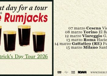 The Rumjacks di ritorno in Italia nel 2026
