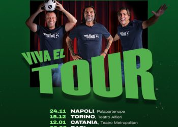 ‘Viva El Tour’, il talk sportivo diventa spettacolo teatrale con Adani, Cassano e Ventola