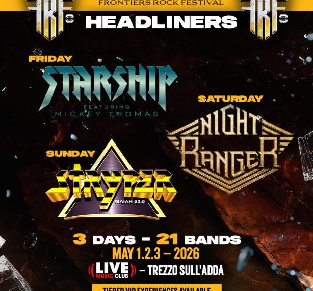 Frontiers Rock Festival, annunciati gli headliner