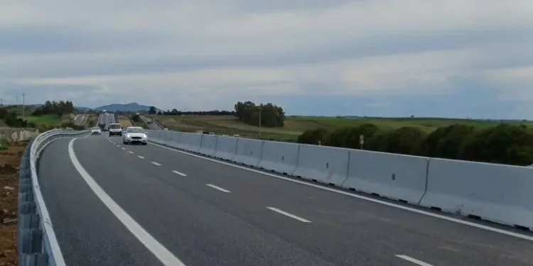 Aperto un nuovo tratto della statale 131 tra Villagreca e Serrenti