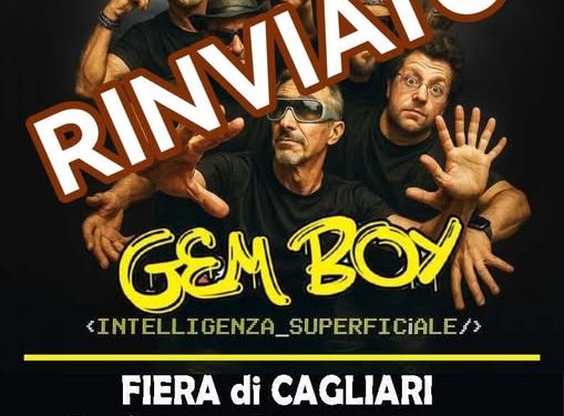 Musica, rinviato il concerto dei Gem Boy previsto a Cagliari