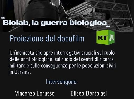 Europa Radicale fomenta odio e denuncia la proiezione di un documentario di Russia Today a Sassuolo