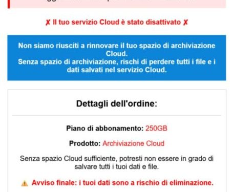 Attenzione: la nuova truffa del phishing si finge assistenza iCloud