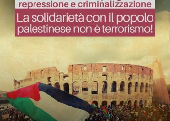 Palestinesi in Italia: “La solidarietà con il nostro popolo non è terrorismo”