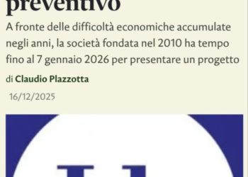 Editoriale Linkiesta in concordato preventivo
