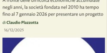 Editoriale Linkiesta in concordato preventivo