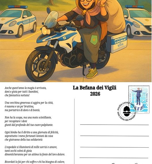 Cagliari si prepara allo speciale appuntamento con la Befana dei Vigili