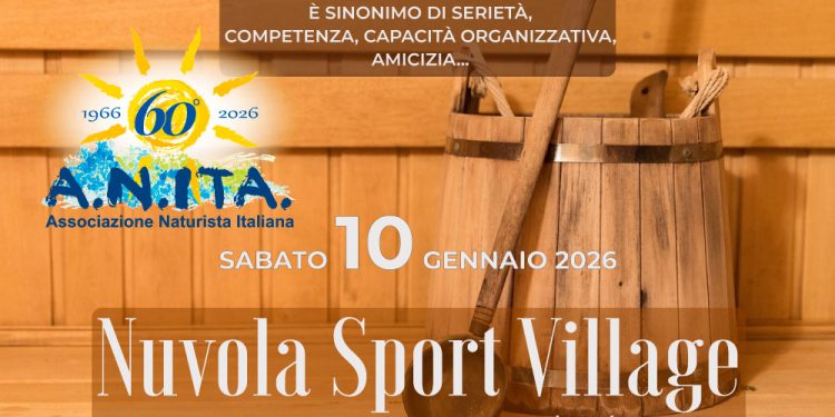 Serata Wellness naturista a Cavenago: per gli amanti della nudità appuntamento il 10 gennaio 2026