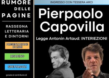 Murubutu e Pierpaolo Capovilla ospiti a Porto Torres e a Sassari della rassegna Il rumore delle pagine
