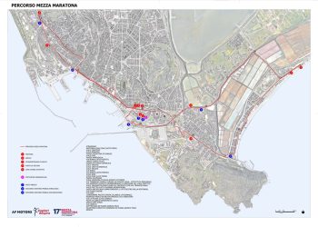 Temporanee modifiche alla viabilità per la 17^ edizione della mezza maratona CagliariRespira di domenica 7 dicembre