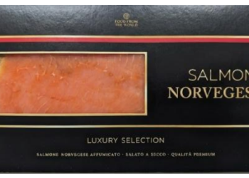 Salmone affumicato norvegese richiamato per possibile presenza di Listeria