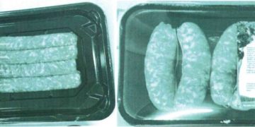 Salsiccia e salamella di suino richiamate per presenza di un frammento metallico