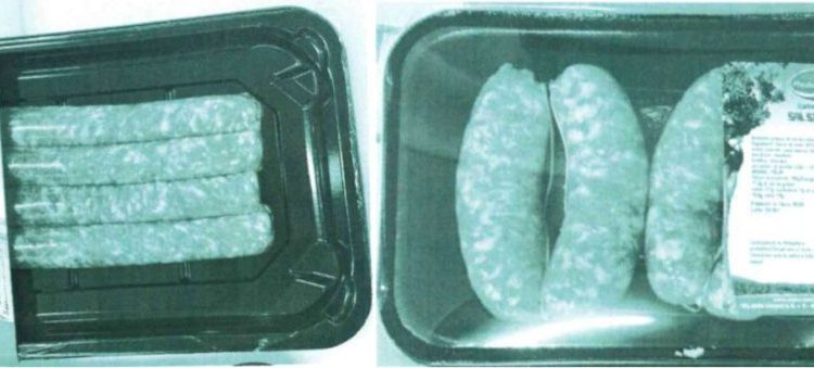 Salsiccia e salamella di suino richiamate per presenza di un frammento metallico