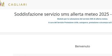 Cagliari, al via il sondaggio sul servizio SMS di Allerta Meteo