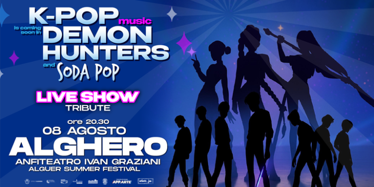 L’8 agosto arriverà sul palco di Alghero “K-Pop music is coming soon in Demon Hunters and Soda Pop”