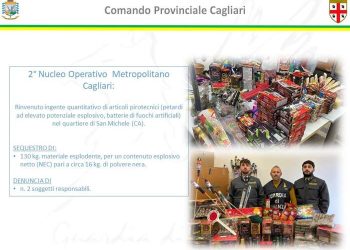 Maxi sequestro di botti a Cagliari, 130 kg in due bancarelle in piazza