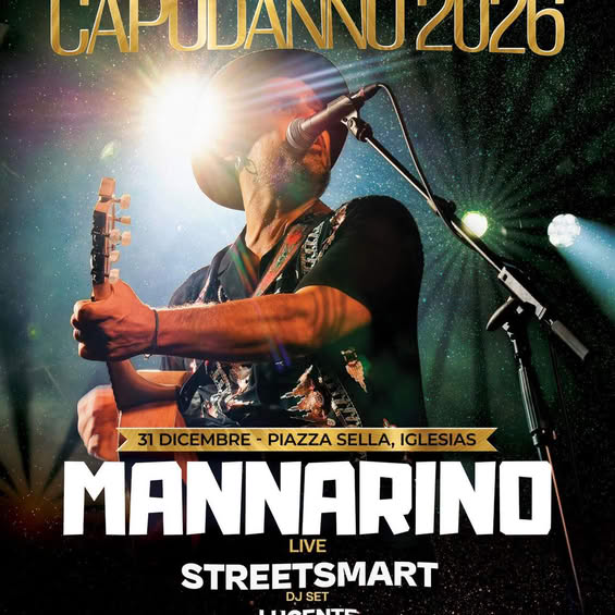 Mannarino live al Capodanno di Iglesias