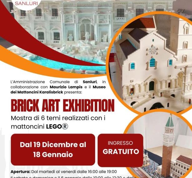 Sanluri: Mostra gratuita Lego fino al 18 gennaio