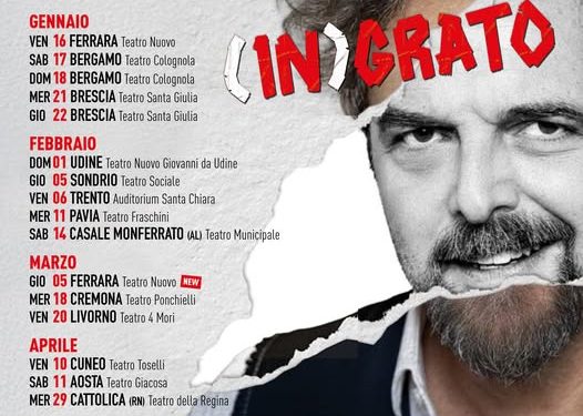 Antonio Ornano in tour: ecco le date del 2026