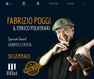 Fabrizio Poggi e Enrico Polverari il 30 gennaio a Cagliari