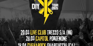 Punkreas annunciano le date del “Diy Tour 2026”