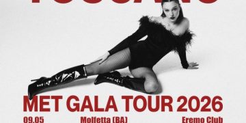 Sarah Toscano in tour nel 2026