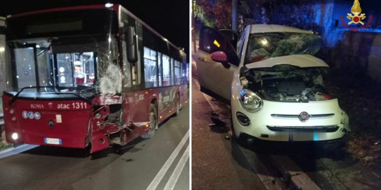 Scontro mortale all’alba tra un bus e un’auto: deceduta una 27enne