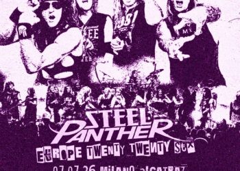 Steel Panther annunciano una data a Milano a luglio 2026