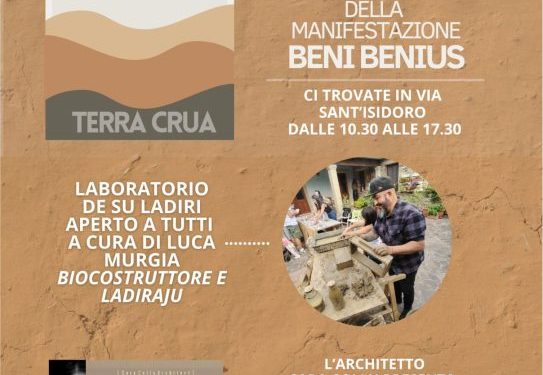 La cultura della terra cruda a Decimoputzu per la manifestazione Beni Benius 2025