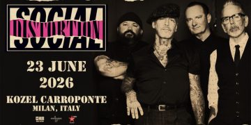 Social Distortion tornano in Italia: una data a giugno 2026