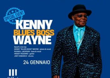 Kenny Blues Boss Wayne in concerto a Cagliari il 24 gennaio 2026