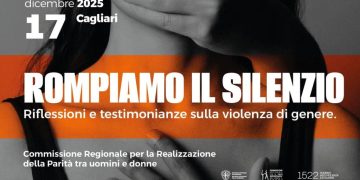 Rompiamo il silenzio: a Cagliari un incontro sulla violenza di genere organizzato dalla Commissione Regionale per la realizzazione della Parità tra uomini e donne
