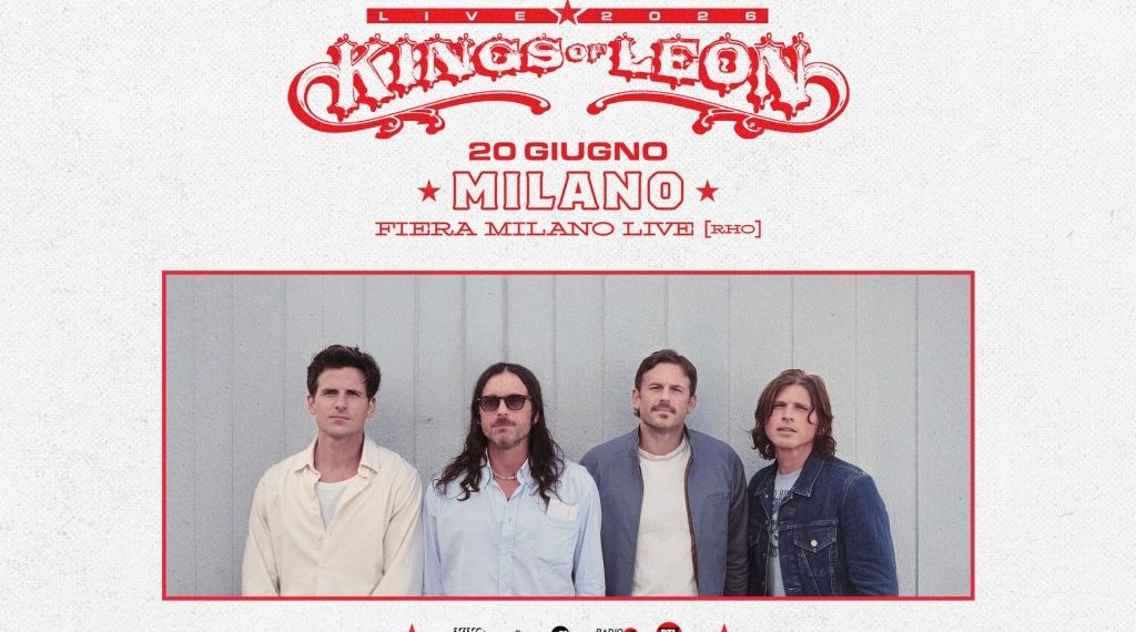 Kings of Leon finalmente di nuovo in Italia con una data estiva unica