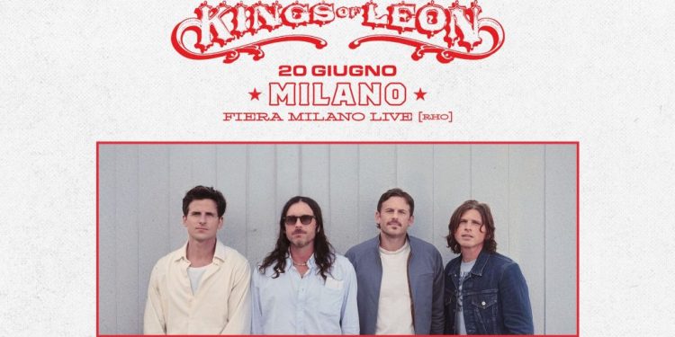 Kings of Leon finalmente di nuovo in Italia con una data estiva unica