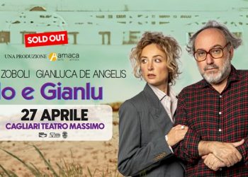 “Io e Gianlu”: è sold out lo spettacolo di Marta Zoboli e Gianluca De Angelis del 27 aprile 2026 al Teatro Massimo di Cagliari