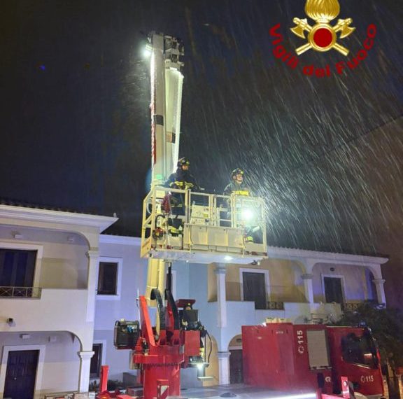 In 24 ore oltre 100 interventi dei Vigili del Fuoco in Gallura