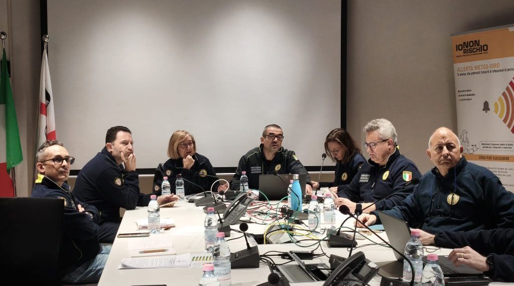 Maltempo: Avviso di criticità regionale, rafforzato il coordinamento del Sistema di Protezione civile regionale