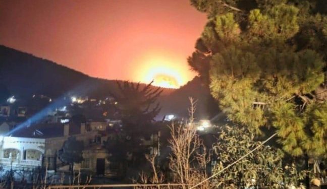 Libano, attacchi aerei del regime israeliano sul sud del Libano