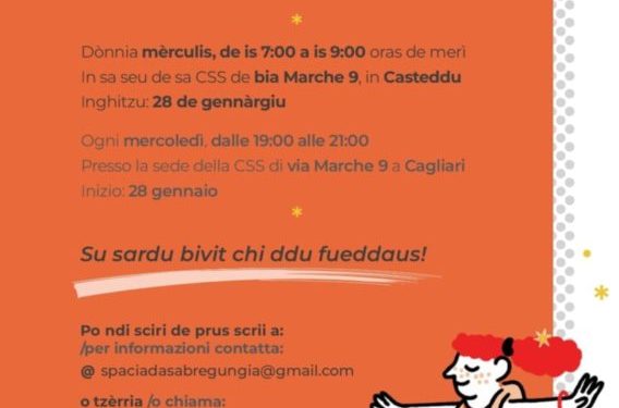 Parte il corso di sardo, appuntamento a Cagliari