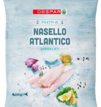 Despar richiama filetti di nasello surgelati: rischio corpi estranei